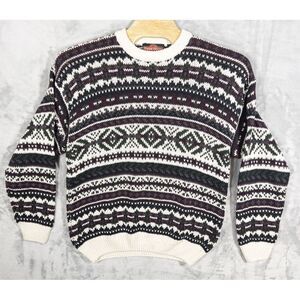 Vintage‎ Stone Haven Knit Sweater 60% Hemp Mens XL